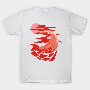 Red Wave T-Shirt